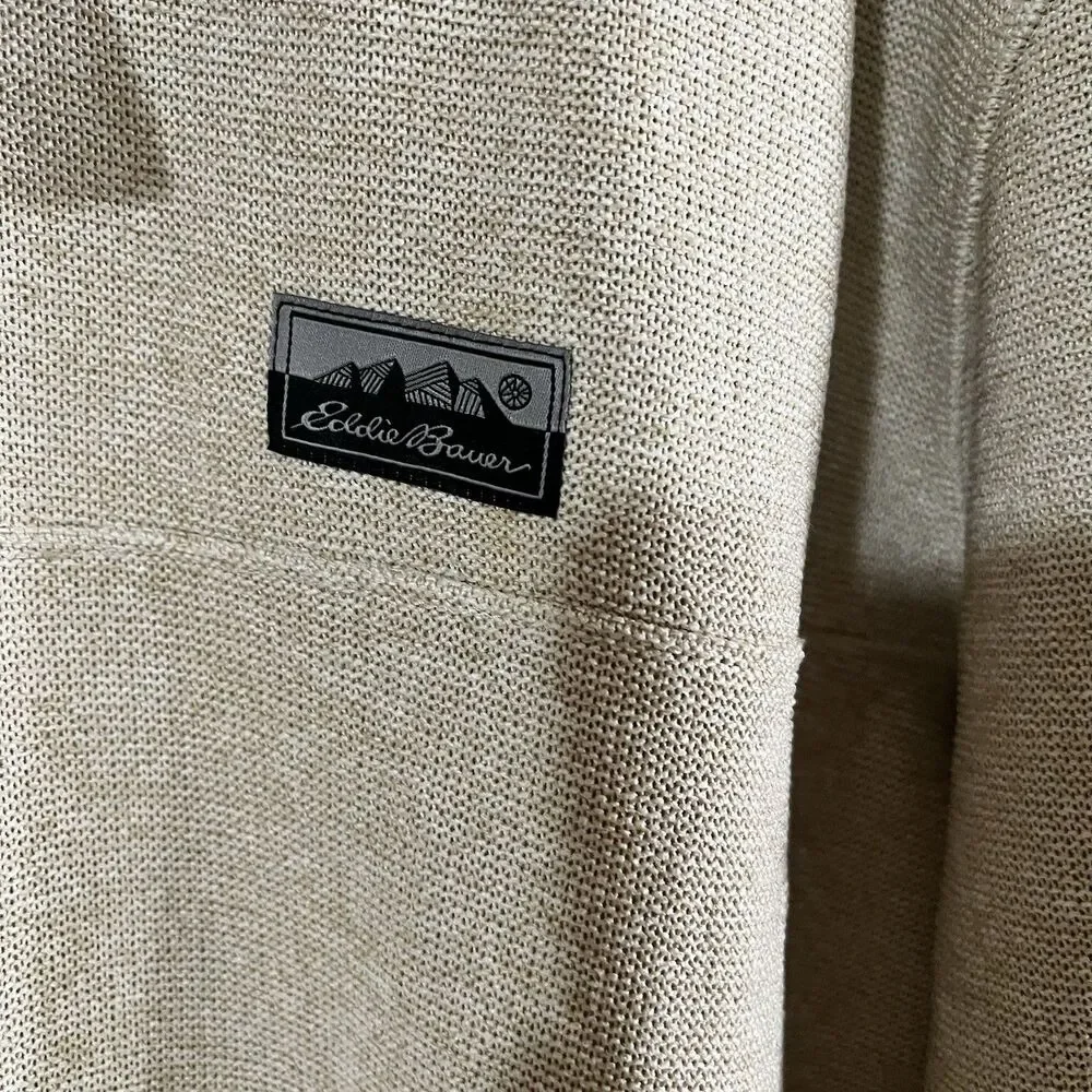 Eddie Bauer Men's Classic Fit Long Sleeve Knit Fleece Sweater Size XXL - Picture 5 of 11